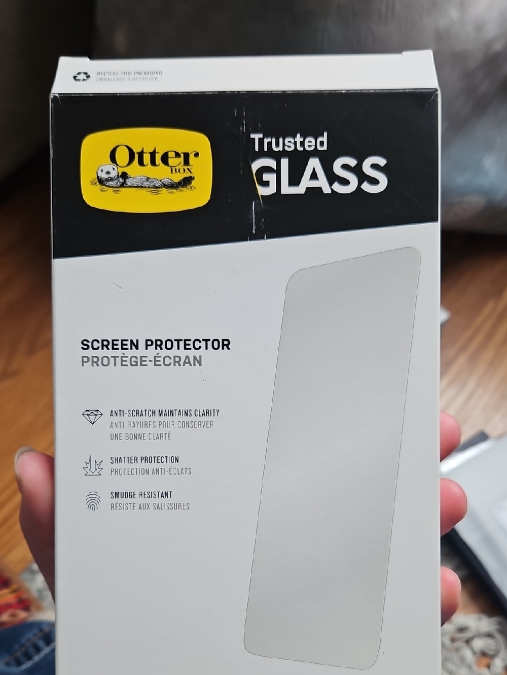 OtterBox Trusted Glass Screen Protector - Motorola Edge +